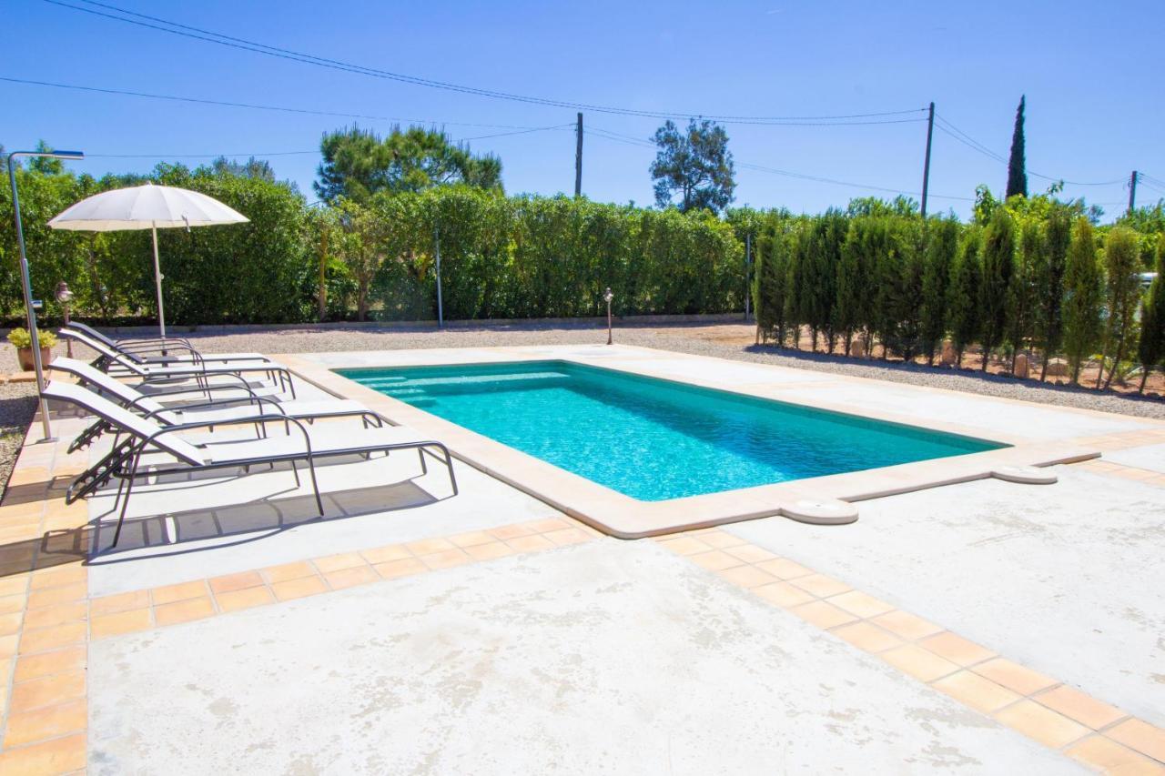 Preciosa Finca rustica con A/C y piscina exclusiva Algaida (Mallorca) Exterior foto
