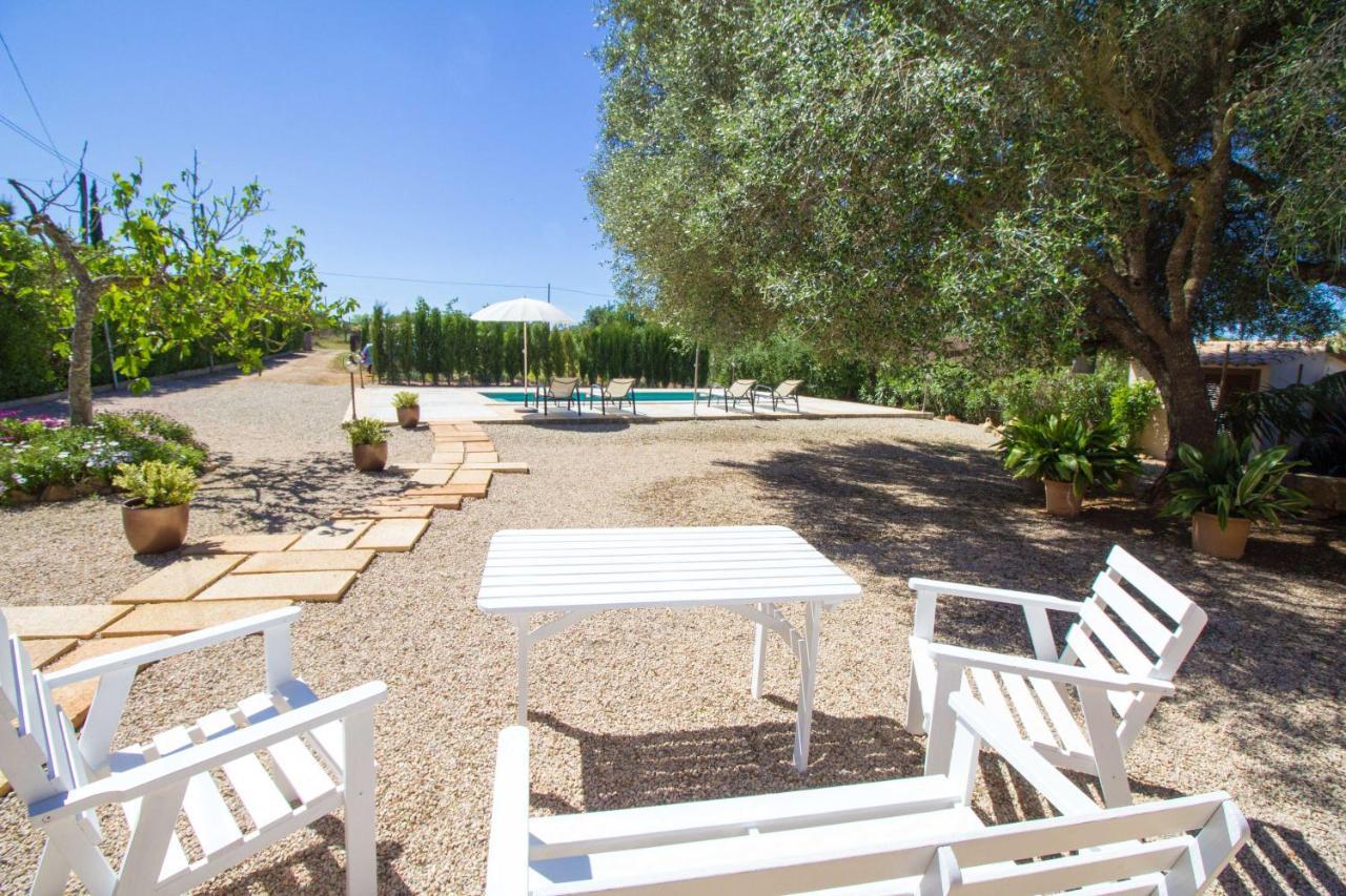 Preciosa Finca rustica con A/C y piscina exclusiva Algaida (Mallorca) Exterior foto